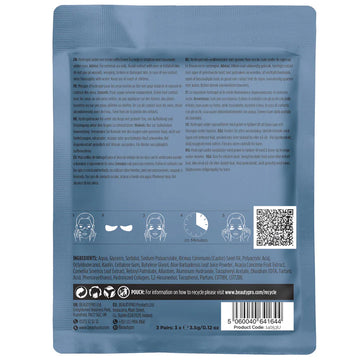 BEAUTYPRO Eye Therapy Under Eye Mask (Pack of 3) BACK